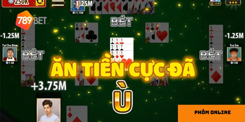Phỏm online – Nơi kết nối và so tài cùng cao thủ làng bài 4 Tính năng đặc biệt khi chơi tại nhà cái 789bet