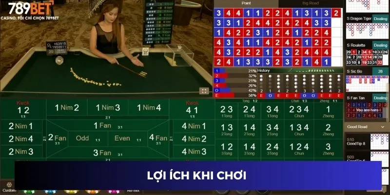 Fantan Là Gì? Chiến Thuật Chơi Fantan Siêu Hiệu Quả 2024 2 Lợi ích khi chơi