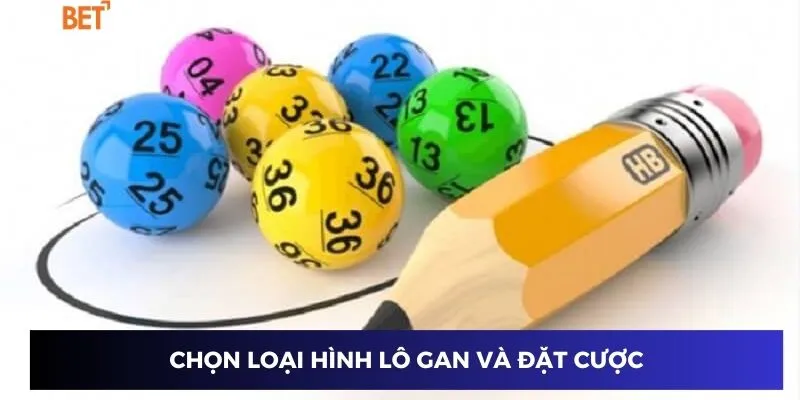 Chọn loại hình lô gan và đặt cược
