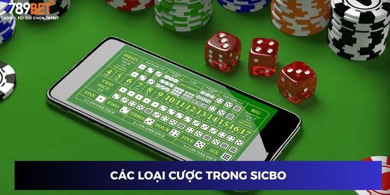 Luật Chơi Sicbo Chi Tiết: Cách Trở Thành Cao Thủ Lắc Xí Ngầu 3 Các loại cược trong Sicbo