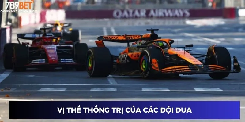 Tin tức đua xe F1: 789BET Cập nhật bảng xếp hạng, chiến thắng mới 2 Vị thế thống trị của các đội đua