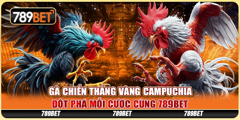 Gà Chiến Thắng Vàng Campuchia - Đột Phá Mỗi Cược Cùng 789BET