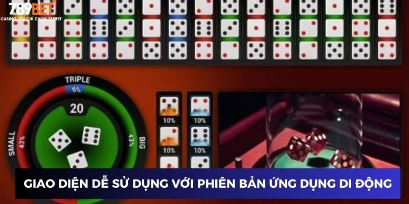 Đánh Tài Xỉu Online - Hành Trình Thăng Hạng Game Thủ 3 Giao diện dễ sử dụng với phiên bản ứng dụng di động