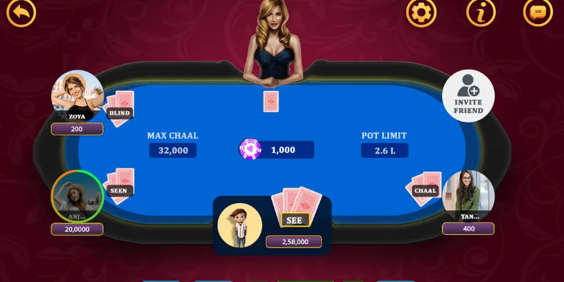Quy tắc chơi Teen Patti được quy định như thế nào?