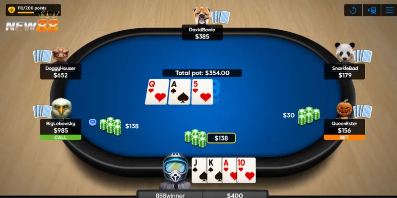 Cách thắng poker Omaha - Bí quyết chơi thành công cho người mới 2 Thành thạo luật chơi của bài poker Omaha