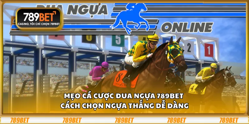 Mẹo cá cược đua ngựa 789Bet – Cách chọn ngựa thắng dễ dàng 1 Mẹo cá cược đua ngựa 789Bet – Cách chọn ngựa thắng dễ dàng