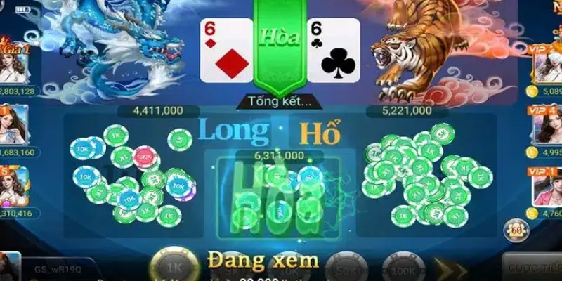 Mẹo đánh Rồng Hổ nào giúp bạn giành chiến thắng?