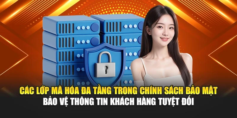 Các lớp mã hóa đa tầng trong chính sách bảo mật giữ kín thông tin khách hàng tuyệt đối